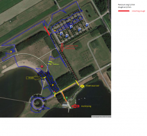 Plattegrond en Parcours Ouderkerker Cross 2015